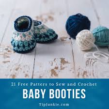Baby booties inspired by western style boots with a fair isle design. 21 Diy Baby Bootie Patterns Sewing Crochet Knit Tip Junkie