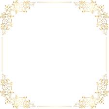 Download Square Gold Golden Frame Border Squareframe Decoration Art Deco Frame Png Full Size Png Image Pngkit