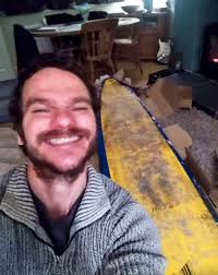 Surfer has got his lost board back after it drifted more than 400 miles