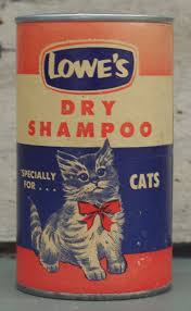 Vintage Unopened Container Of Dry Cat Shampoo Super Cute Etsy Cat Shampoo Cats Vintage Cat
