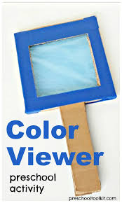 Easy science activities for preschool. Color Viewer Preschool Science And Sensory Activity Preschool Toolkit