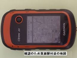 カシミール3dで作成した地図をガーミンgpsに転送する 箕面里山のブログ