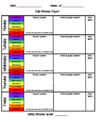 Behavior Chart To Add To Data Notebook Next Year Teaching