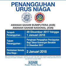 Peringatan mahkamah menghalang semua jenis urusniaga. Penangguhan Urusniaga Asb 2018 Tarikh Penangguhan Urusniaga Asb Dan Asn 2020