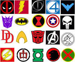 If you're a fan of iron man be sure to create your own iron man suit. The Super Collection Of Superhero Logos Findthatlogo Com
