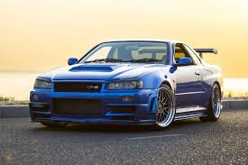 Buy Nissan Skyline R34 GT-R Poster - 24x36 at Ubuy Kuwait