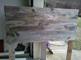 Diy reclaimed wood accent wall brown sealed and waxed 2 inch wide. Diy Barnwood Headboard Barn Board Headboard Barnwood Headboard Barn Wood