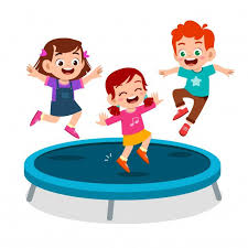 Happy Cute Kid Smile Jump On Trampoline In 2020 Cute Kids Art Drawings For Kids Kids Cartoon Characters