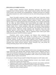 Ahmad bin othman dpm 4002 1/13/2019. Pengurusan Sumber Manusia