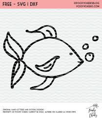 Download Fun Fish Cut File Here Fishy Fishy Free Cut File For Cricut And Silhouette PSD Mockup Templates