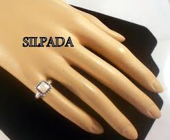 Vintage Silpada Sterling Silver Mop Ring Us Ring Size 4 Glowing Mother Of Pearl Silpada Quality Free Shipping