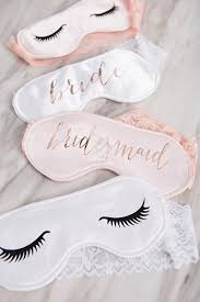 These Diy Personalized Bridal Sleep Masks Are Everything Diy Bridal Bridesmaid Diy Personalized Bridal