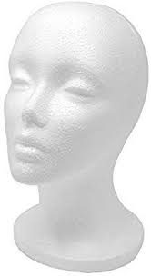 Amazon Com A1 Pacific Female Styrofoam Mannequin Head 11 L Beauty Mannequin Heads Styrofoam Head Mannequin Art