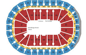 Breakdown Of The Little Caesars Arena Seating Chart