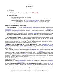 Mapeh 6 Health K 12 Teacher S Guide Q1 2017