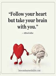 Quotes Follow Your Heart But Take Your Brain With You Best Usa Pins Wise Quotes Encouragement Quotes Lesson Quotes