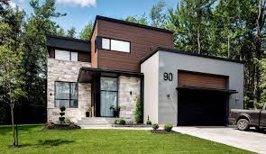 Obtenez Un Plan De Maison Sur Mesure Legue Architecture En 2020 Maison Autosuffisante Maison Moderne Toit Plat Maison