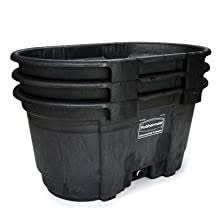 Check spelling or type a new query. Rubbermaid Commercial Fg424288bla Structural Foam Stock Tank 100 Gallon Capacity 53 Length X 25 Height Black Rubbermaid Water Tub Amazon Com Industrial Scientific