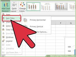 How To Add Titles To Graphs In Excel 8 Steps With Pictures