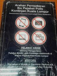 Astro awani (gambar sekadar hiasan). Ipd Putrajaya Penyerahan Papan Tanda Larangan Penggunaan Facebook