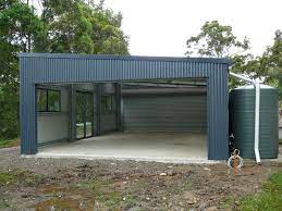 Gallery The Shed Company Gold Coast Skillion Roof Garage 6m X 9m X 3m H New Sheds And Garages Skillion Roof Garage Plans Garage Design