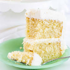 Made from scratch, moist, buttery and fluffy texture makes it a great base cake. Favorite Vanilla Bean Cake I Scream For Buttercream