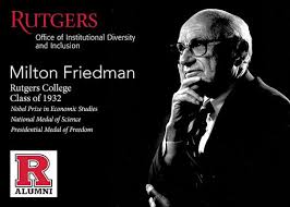 Milton Friedman Economic Science College Classes Nobel Prize