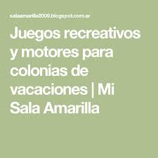 En nuestro patio de inicial contamos con juegos recreativos donde nuestros pequeños estudiantes se divierten y relacionan con sus compañeros. Pin En Colonias De Vacaciones