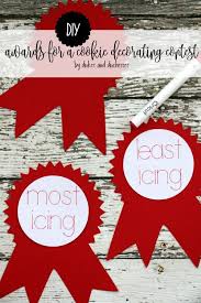 Diy Awards With Funny Categories For A Cookie Decorating Party Cookie Decorating Party Cookie Decorating Kid Cookie Decorating