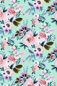 Colorful Fabrics Digitally Printed By Spoonflower Victorian Floral Mint Mint Wallpaper Flower Wallpaper Floral Wallpaper