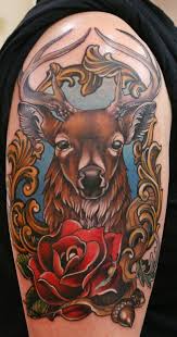 Pin By Jane Fartukova On Tattoo Stag Tattoo Deer Tattoo Designs Animal Tattoos