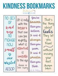 free random acts of kindness printable bookmarks natural beach living