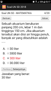 Soal un matematika sd 2018. Soal Un Sd Terbaru 2018 Fur Android Apk Herunterladen