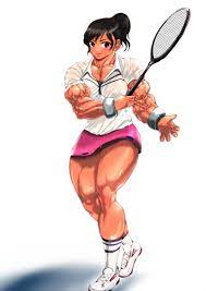 ムキムキ女子テニス | 筋肉美女の楽園
