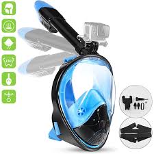 Some models even have side windows which allow more light into the mask. Adult Youth Scuba Diving Mask Full Face Anti Fog Underwater Wide View Snorkel Mask Waterproof Swimming Mask With Camera Mount Diving Masks Aliexpress