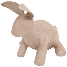 Produkte der kategorie pappartikel & pappmaché. Rico Design Pappmache Hase 21x19x15 5cm Gunstig Online Kaufen