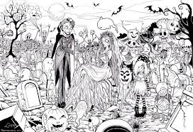 Scary ghost coloring pages, cats, bats coloring pages, pumpkins, coloring pages of witches and scarecrows are just a few of the many printable halloween coloring pages, coloring sheets and halloween coloring pictures in this section. Free Printable Halloween Coloring Pages For Adults Best Coloring Pages For Kids Halloween Coloring Pages Free Halloween Coloring Pages Halloween Coloring