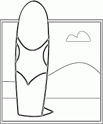 These alphabet coloring sheets will help little ones identify uppercase and lowercase versions of each letter. Surfboard Coloring Pages Coloring Home