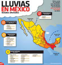 Estados Mas Afectados Por Las Lluvias En La Semana Del 10 Al 15 De Noviembre De 2015 Infographic Meteorologia Lluvia Fuerte Desastres Naturales