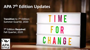 Apa 7th Edition Apa 7th Edition Guide Rasguides At Rasmussen University
