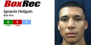 BoxRec: Ignacio Holguin