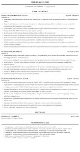 incident response analyst resume sample