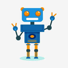 Cute Robot Cartoon Element Technology Machine Robot Png And Vector With Transparent Background For Free Download In 2020 Robot Cartoon Robot Png Creative Background