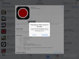 Until the app developer has fixed the problem, try using an older version of the app. How To Download Old Versions Of Apps From The App Store On An Older Iphone Or Ipad That Can T Run Ios 11 Appleinsider