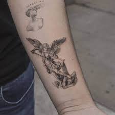 Tú vencerás… reza esta oración todos lo días, ya que la batalla es enorme…) oh glorioso… 100 Tatuajes De San Miguel Que No Debes Perderte Tatuajesweb Info