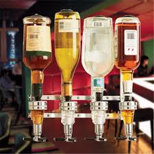 It enables you to pour the drink onto the holder simply, and you don't need to 17. 4 Spring Loaded Wine Bottle Holder Wall Mounted 4 Station Liquor Bar Butler Drinking Pourer Bar Tools Food Grade Abs For Home Bar Tools Drink Pourerliquor Bar Aliexpress
