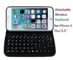 Amazonsmile Top For Iphone 6 Plus 5 5 Inch Shock Proof Pu Leather Case With Wireless Bluetooth Keyboard Keyboard Case Bluetooth Keyboard Wireless Bluetooth