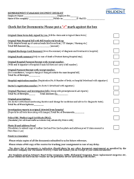 Minimalistic and modern letterhead template for your correspondence, personal letters, or just plain notepaper in your office as a doctor of medicine, be it gp, family physician or any other specialist! Reimbursement Checklist 2018 Pdf Medical Prescription Receipt