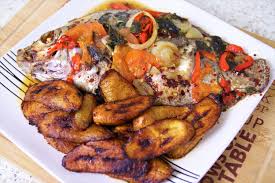 Oven Baked Tilapia Fish With Fried Plantain Oven Baked Tilapia Healthy Sushi Recipes Baked Tilapia