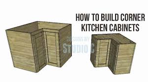 Free plans to diy standard sink base with full overlay doors and face frame. Corner Cabinets And Corner Shelves Free Woodworking Plan Com